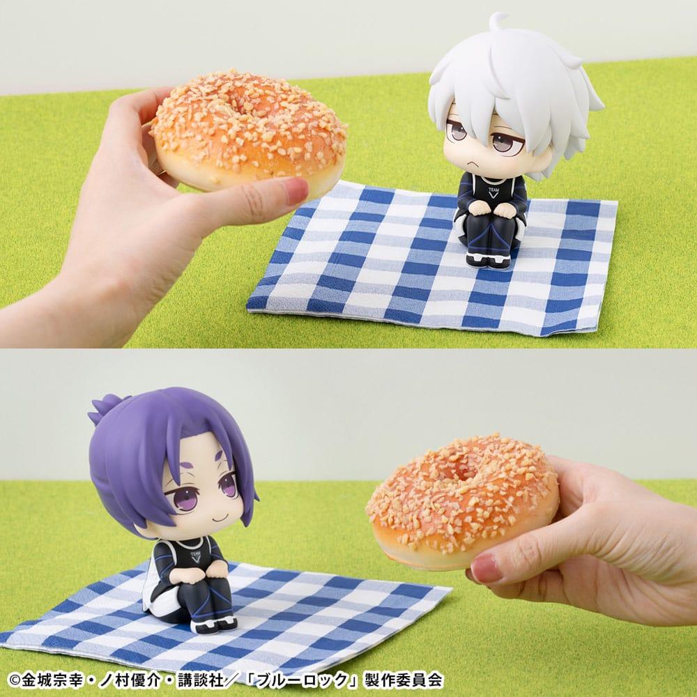 Blue Lock Look Up PVC Statue Seishiro Nagi Ver. 2 & Reo Mikage 11 cm (with gift) Minifiguren Yokina