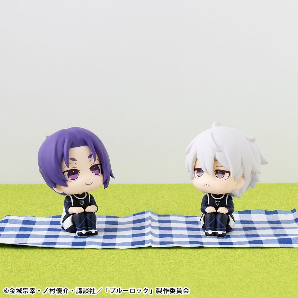 Blue Lock Look Up PVC Statue Seishiro Nagi Ver. 2 & Reo Mikage 11 cm (with gift) Minifiguren Yokina