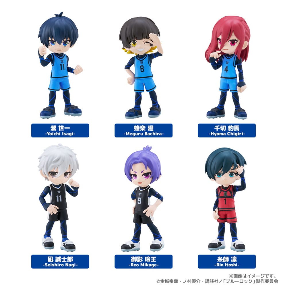 Blue Lock PalVerse PVC Figuren 9 cm Minifiguren Yokina