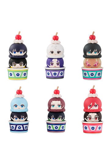 Blue Lock Tsumichen Stack up & Change Sammelfiguren 8 cm Sortiment (6) Minifiguren Yokina