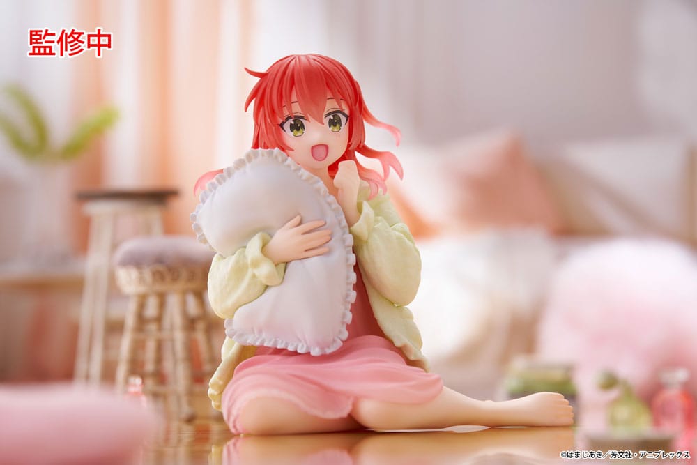 Bocchi the Rock! PVC Statue Desktop Cute Figure Ikuyo Kita Room Wear Ver. 13 cm Prizefiguren Yokina