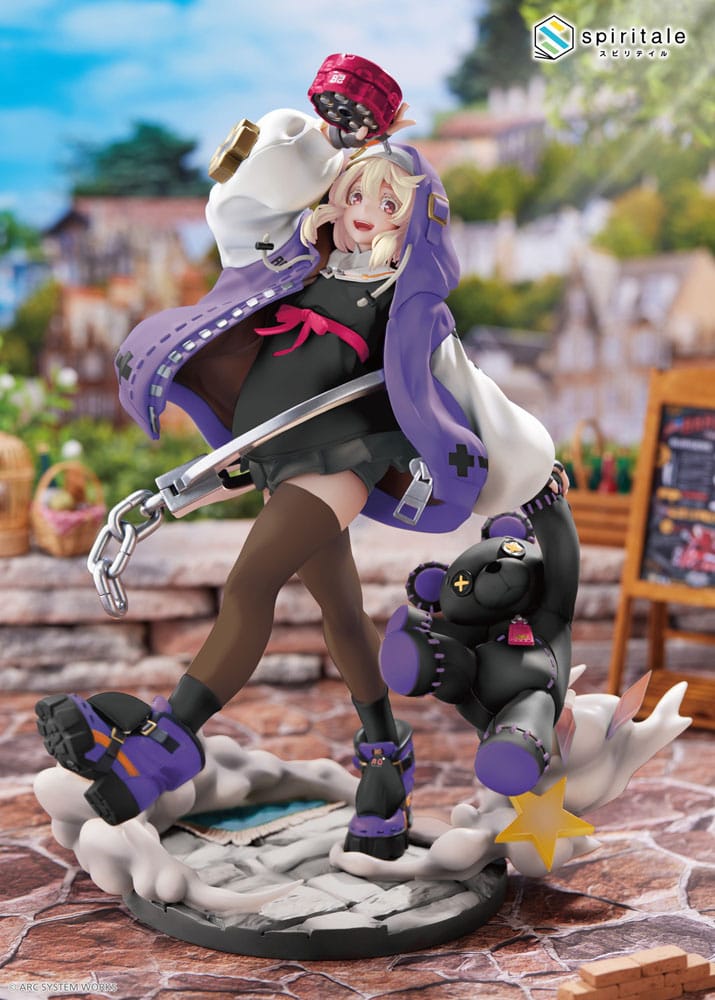 Bridget Purple Ver. PVC Statue 1/7 27 cm Guilty Gear Strive Scalefiguren Yokina