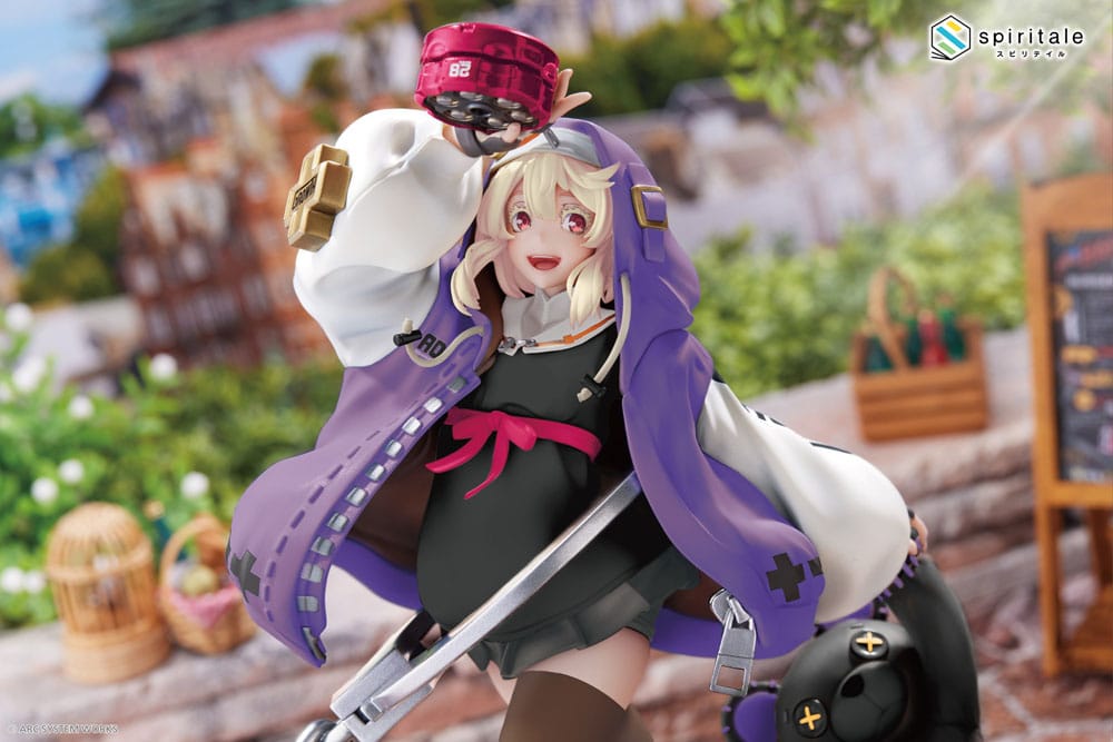 Bridget Purple Ver. PVC Statue 1/7 27 cm Guilty Gear Strive Scalefiguren Yokina