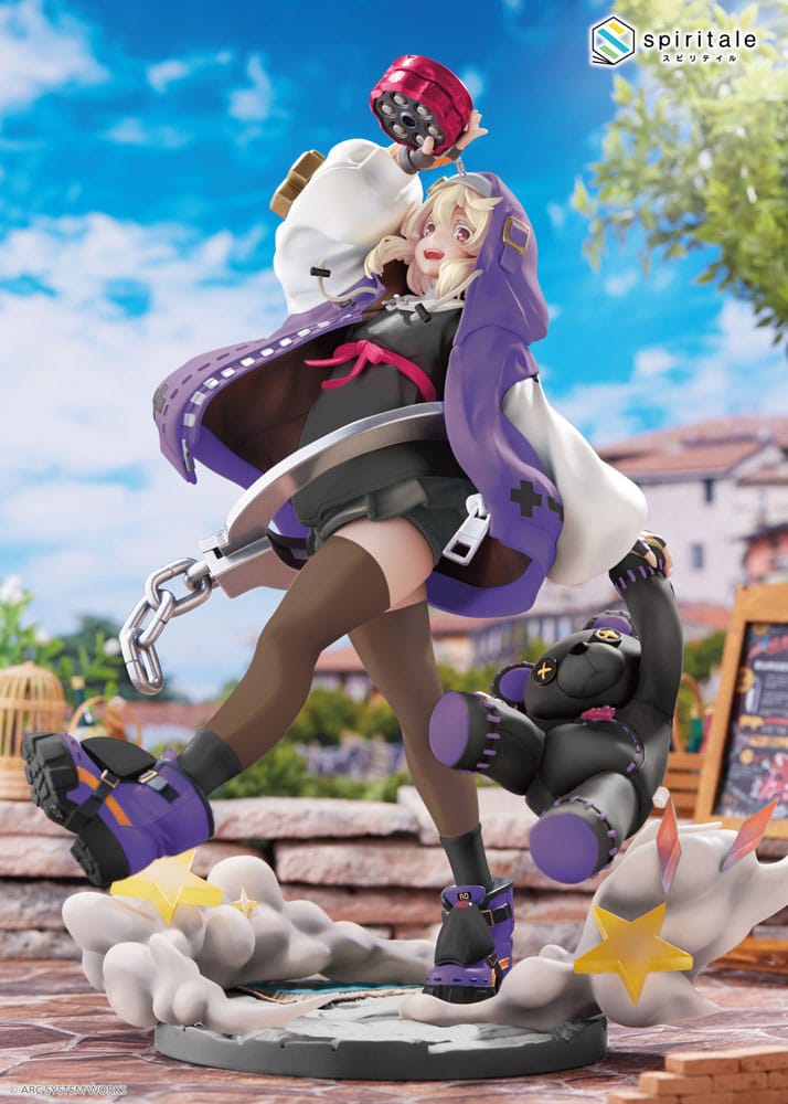 Bridget Purple Ver. PVC Statue 1/7 27 cm Guilty Gear Strive Scalefiguren Yokina