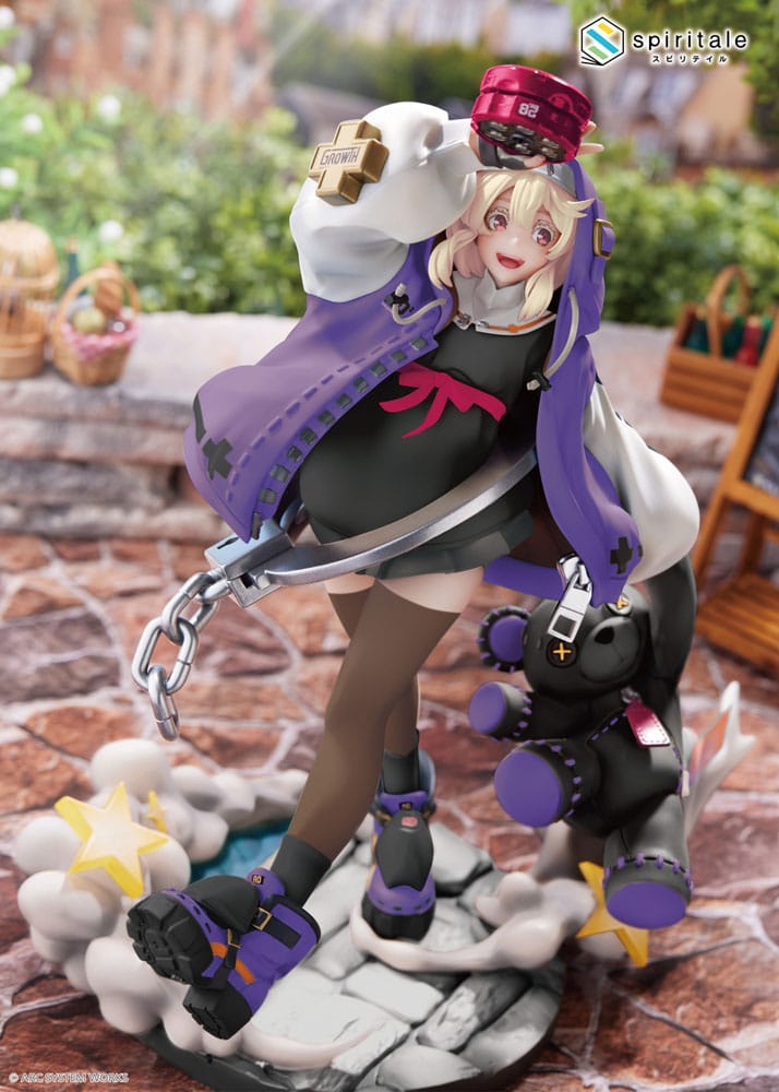 Bridget Purple Ver. PVC Statue 1/7 27 cm Guilty Gear Strive Scalefiguren Yokina