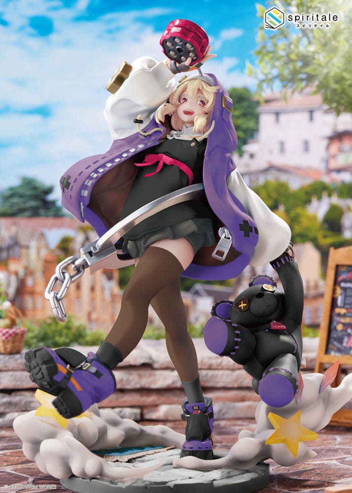 Bridget Purple Ver. PVC Statue 1/7 27 cm Guilty Gear Strive Scalefiguren Yokina