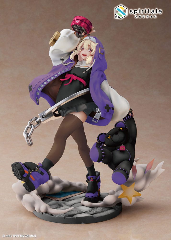 Bridget Purple Ver. PVC Statue 1/7 27 cm Guilty Gear Strive Scalefiguren Yokina