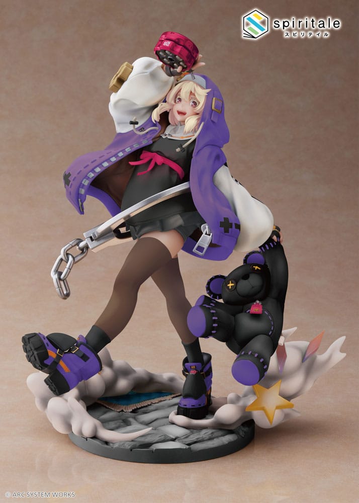 Bridget Purple Ver. PVC Statue 1/7 27 cm Guilty Gear Strive Scalefiguren Yokina