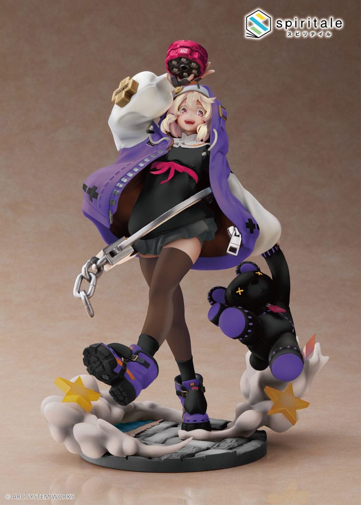 Bridget Purple Ver. PVC Statue 1/7 27 cm Guilty Gear Strive Scalefiguren Yokina