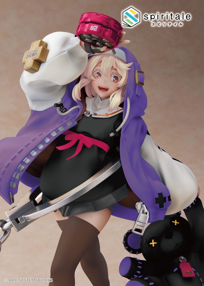 Bridget Purple Ver. PVC Statue 1/7 27 cm Guilty Gear Strive Scalefiguren Yokina