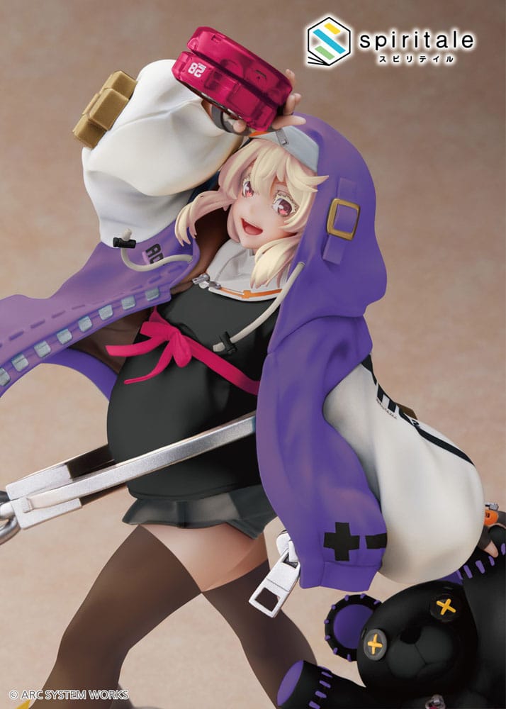 Bridget Purple Ver. PVC Statue 1/7 27 cm Guilty Gear Strive Scalefiguren Yokina