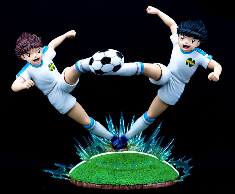 Captain Tsubasa Figur Golden Twins Tsubasa Ozora & Taro Misaki 32 cm Prizefiguren Yokina