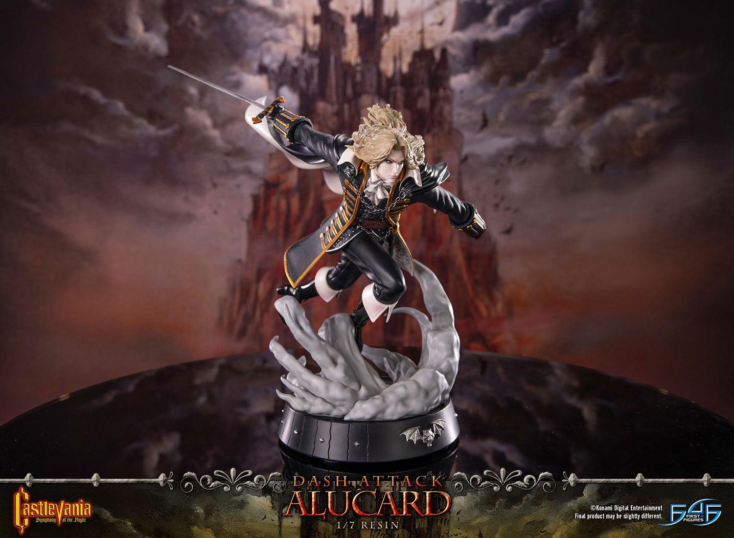 Castlevania Symphony of the Night Statue Dash Attack Alucard 30 cm Scalefiguren Yokina