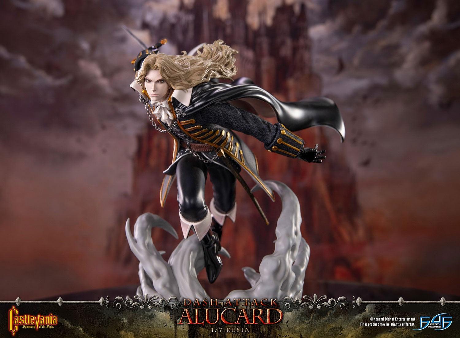 Castlevania Symphony of the Night Statue Dash Attack Alucard 30 cm Scalefiguren Yokina