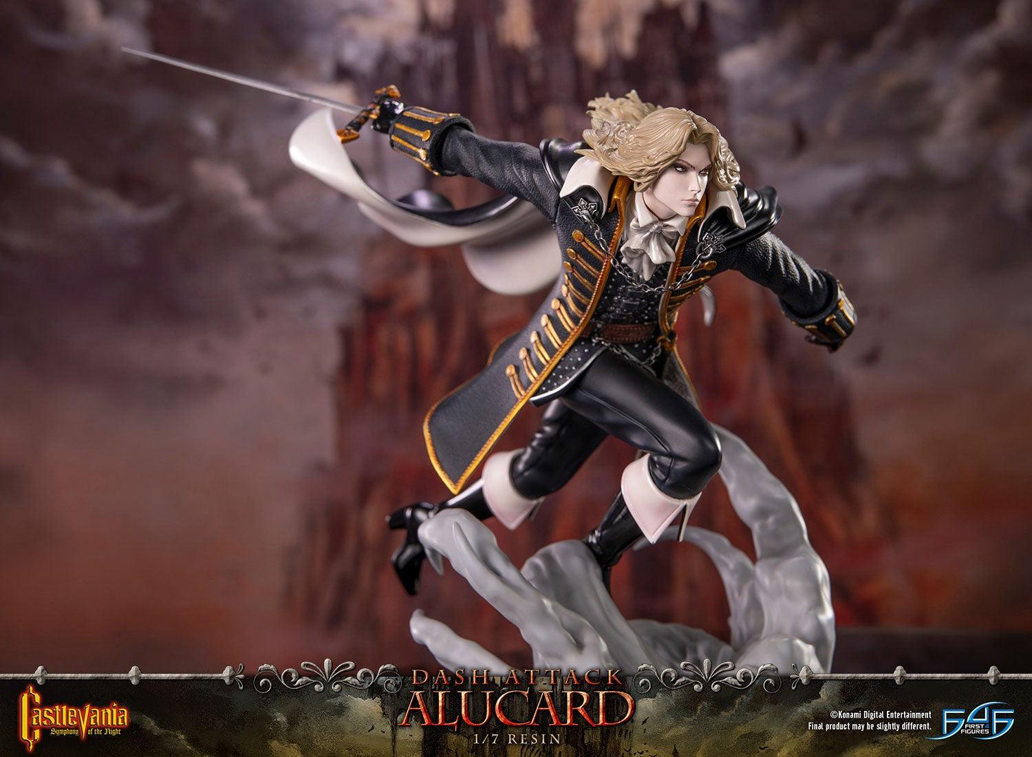 Castlevania Symphony of the Night Statue Dash Attack Alucard 30 cm Scalefiguren Yokina