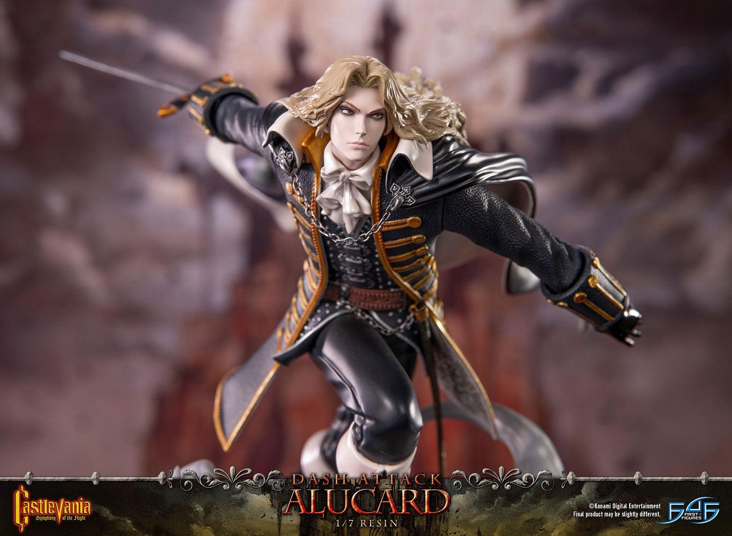Castlevania Symphony of the Night Statue Dash Attack Alucard 30 cm Scalefiguren Yokina