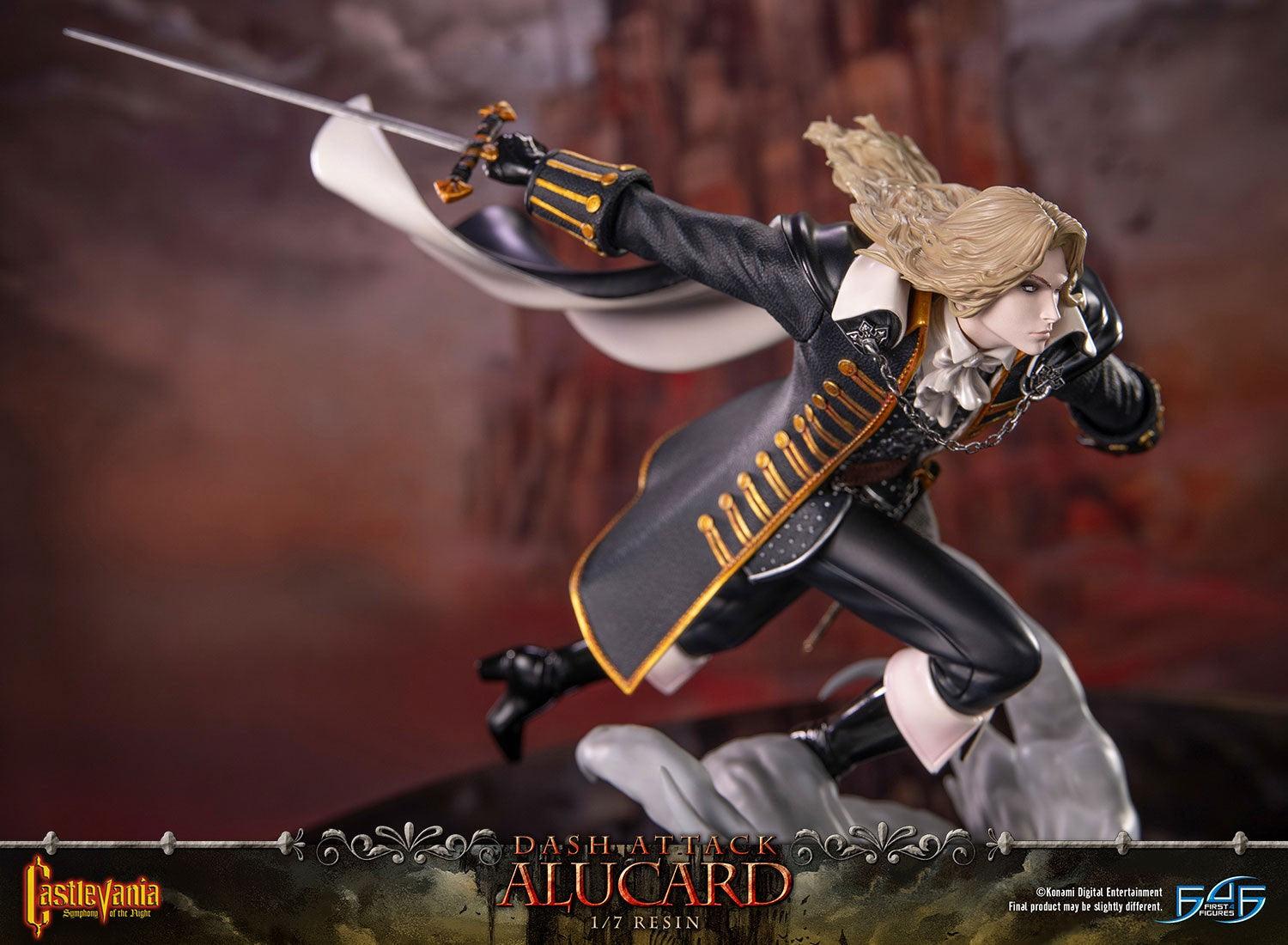 Castlevania Symphony of the Night Statue Dash Attack Alucard 30 cm Scalefiguren Yokina