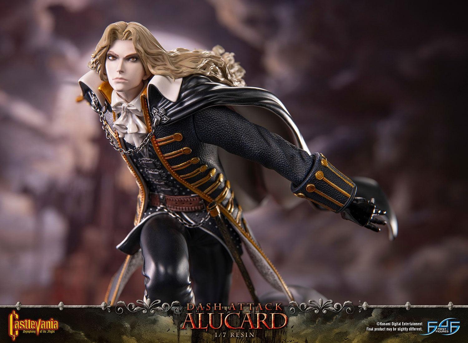 Castlevania Symphony of the Night Statue Dash Attack Alucard 30 cm Scalefiguren Yokina