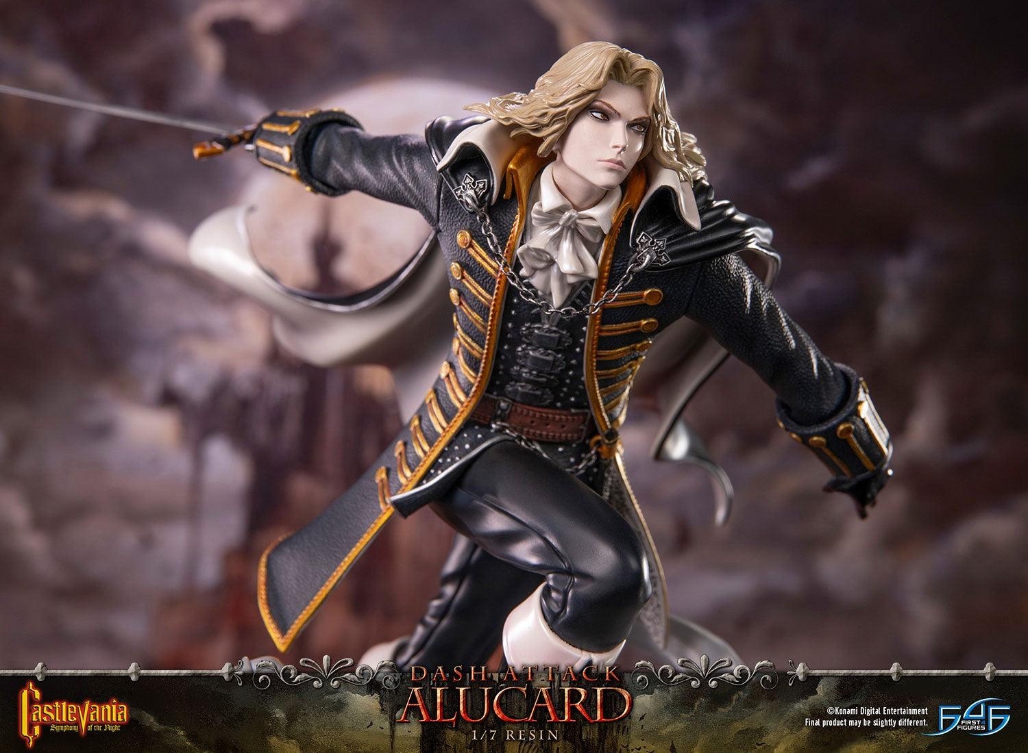 Castlevania Symphony of the Night Statue Dash Attack Alucard 30 cm Scalefiguren Yokina