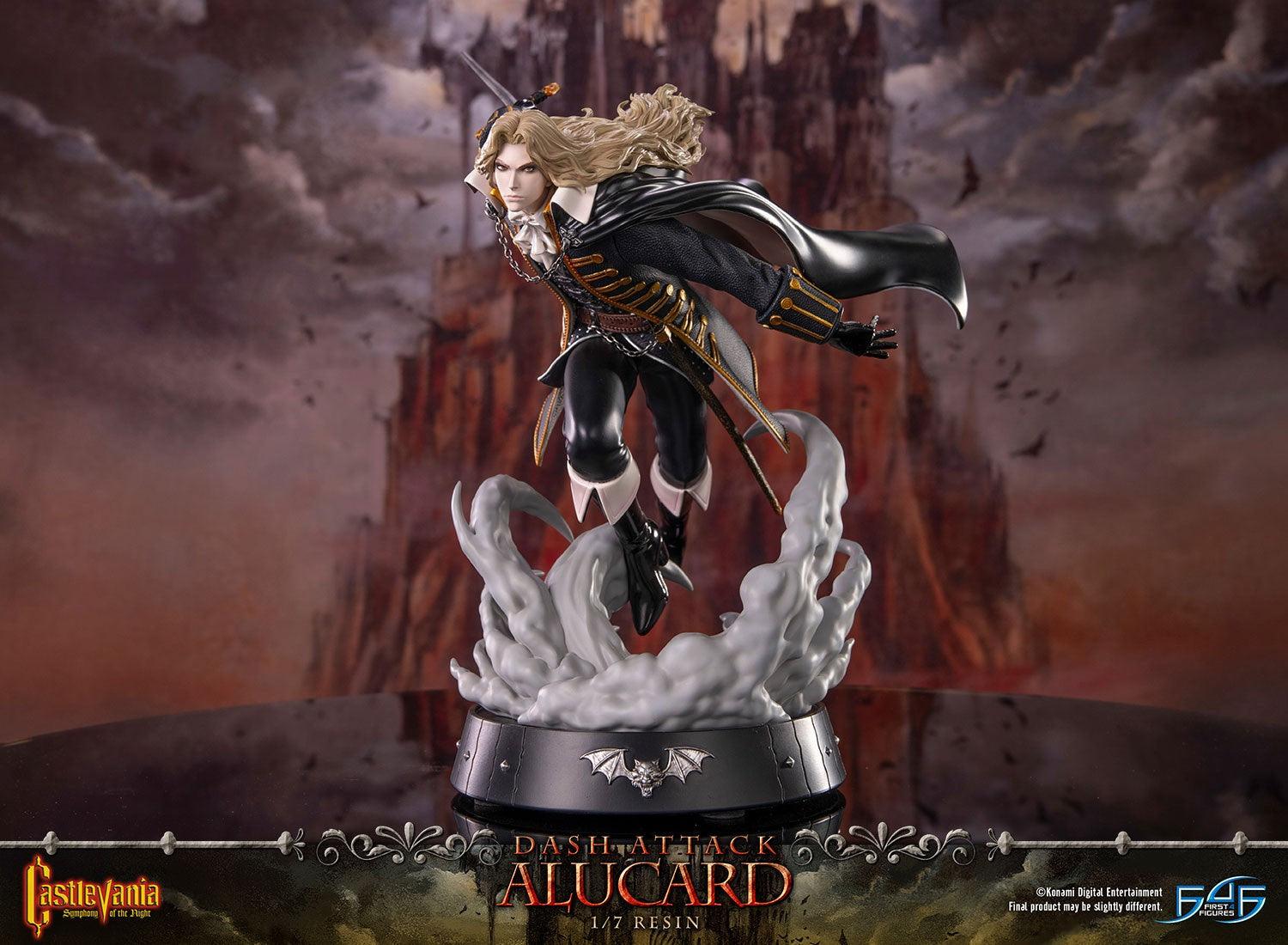 Castlevania Symphony of the Night Statue Dash Attack Alucard 30 cm Scalefiguren Yokina