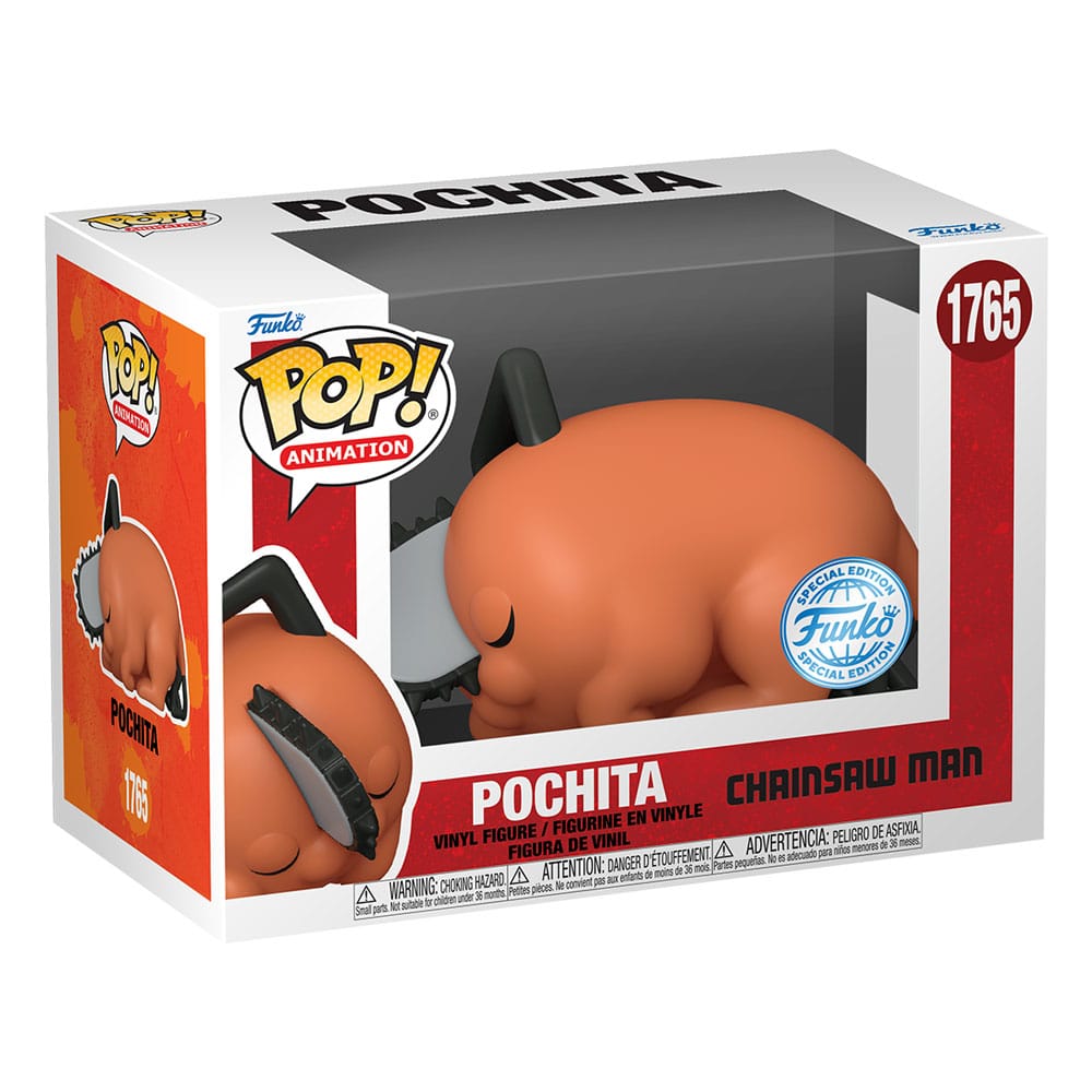 Chainsaw Man POP! Movies Vinyl Figur Sleeping Pochita Exclusive 9 cm Funko POP! Yokina
