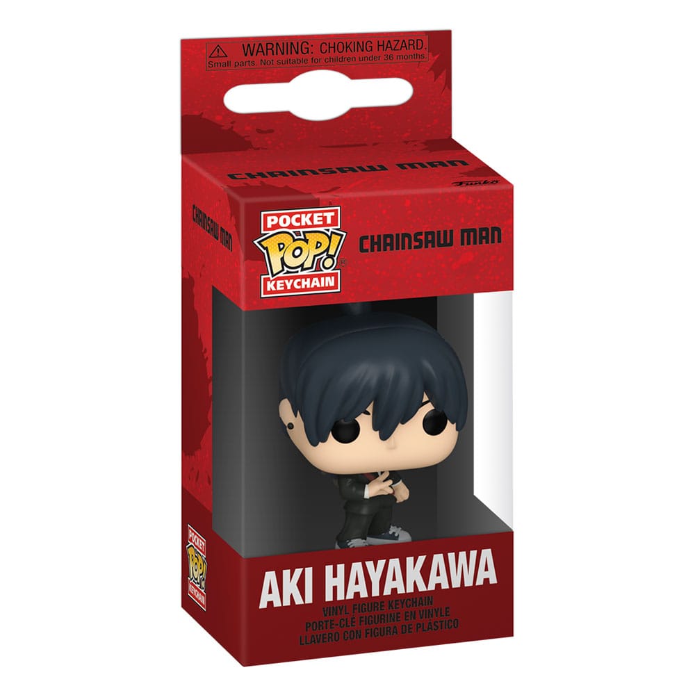 Chainsaw Man POP! Vinyl Schlüsselanhänger 4 cm Aki Schlüsselanhänger Yokina