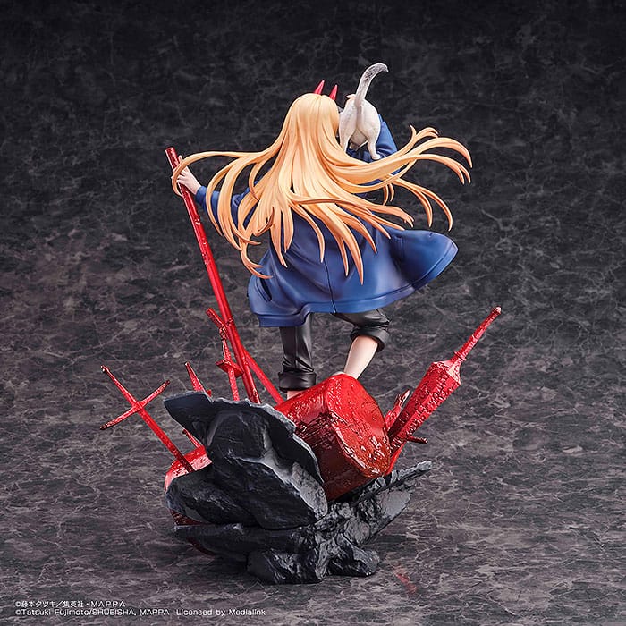 Chainsaw Man Statue 1/7 Power & Meowy 28 cm Scalefiguren Yokina
