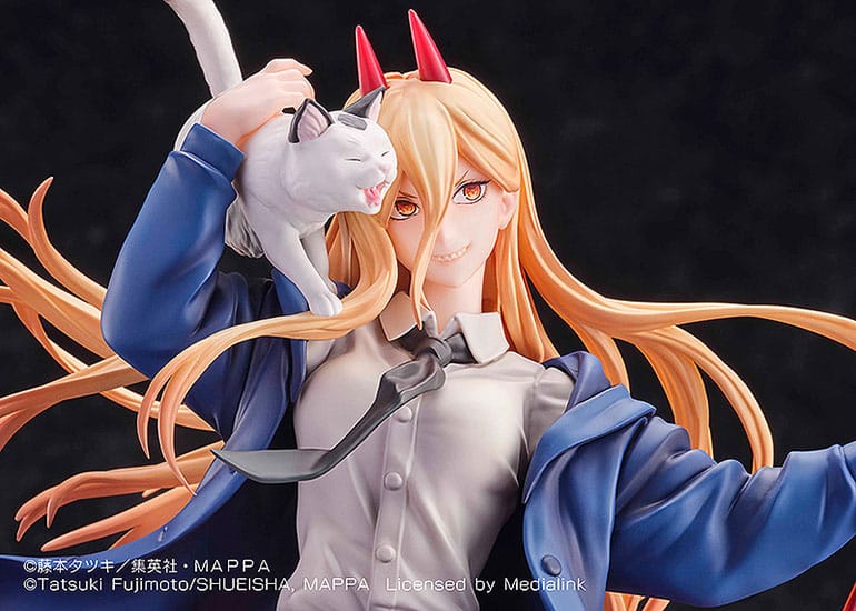 Chainsaw Man Statue 1/7 Power & Meowy 28 cm Scalefiguren Yokina