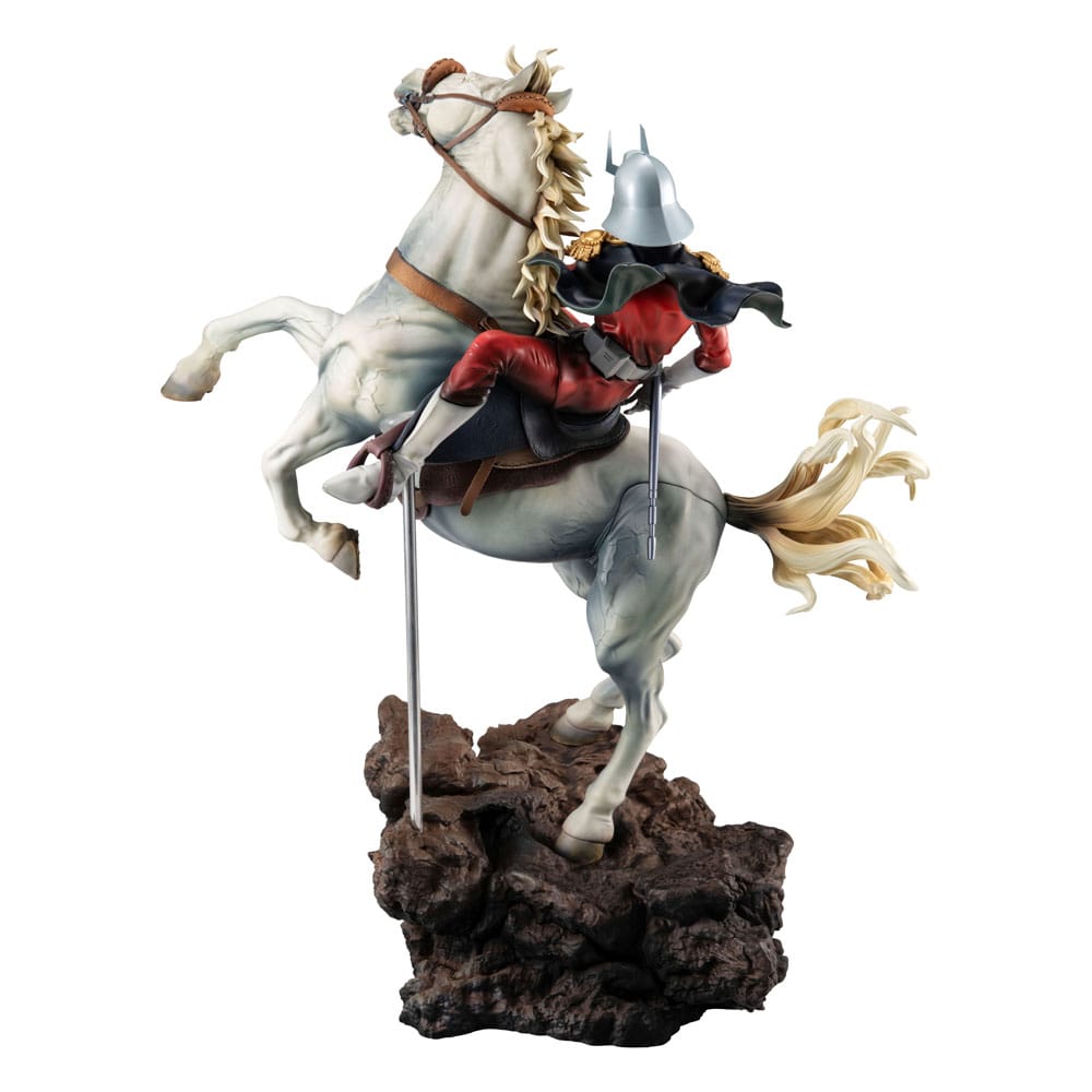 Char Aznable Encounters DX GGG Statue 38 cm Mobile Suit Gundam Prizefiguren Yokina