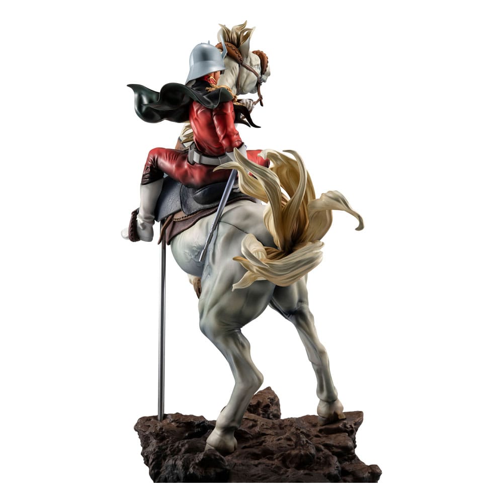 Char Aznable Encounters DX GGG Statue 38 cm Mobile Suit Gundam Prizefiguren Yokina