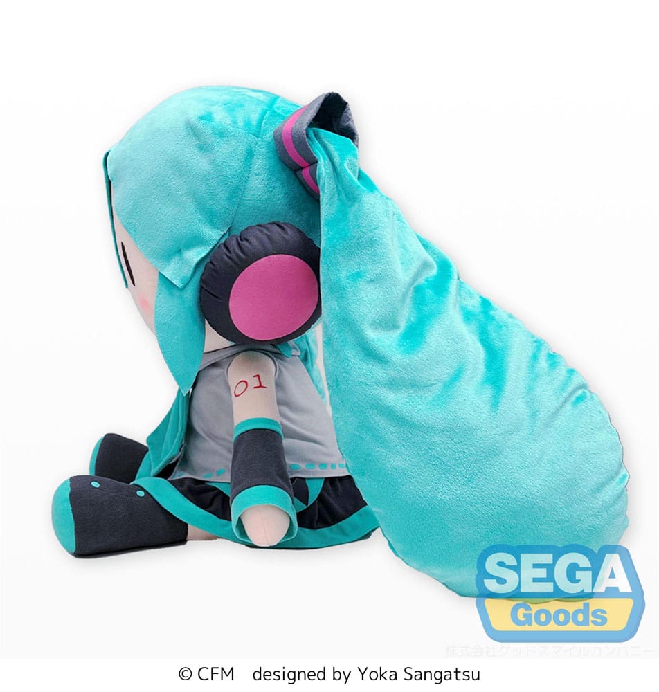 Character Vocal Series 01: Hatsune Miku Fuwa Petit Plüschfigur Hatsune Miku Dodeka Jumbo 50 cm Plüschtier Yokina