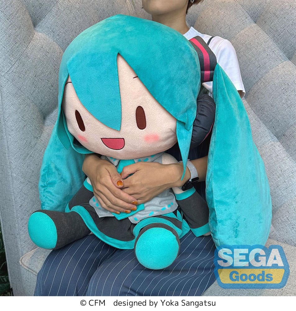 Character Vocal Series 01: Hatsune Miku Fuwa Petit Plüschfigur Hatsune Miku Dodeka Jumbo 50 cm Plüschtier Yokina