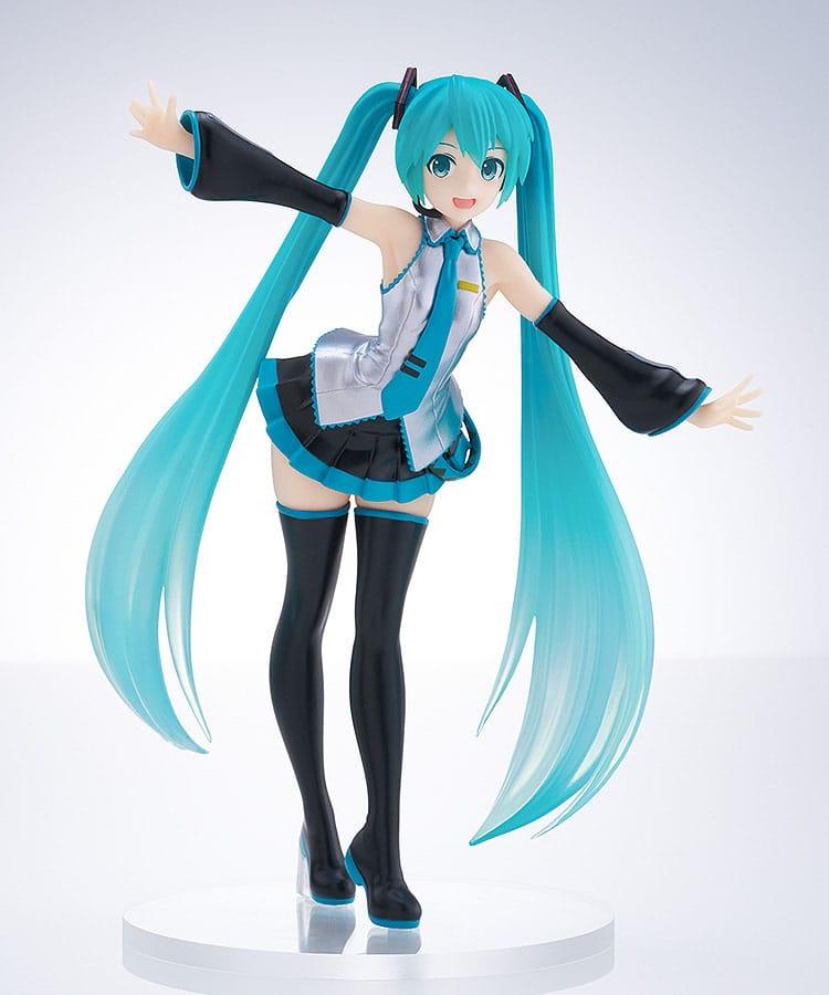 Character Vocal Series 01: Hatsune Miku Pop Up Parade PVC Statue Hatsune Miku: Translucent Color Ver. 17 cm Prizefiguren Yokina