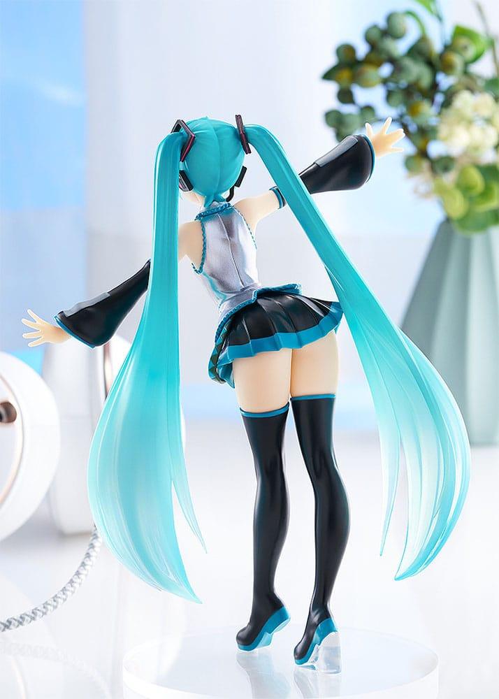 Character Vocal Series 01: Hatsune Miku Pop Up Parade PVC Statue Hatsune Miku: Translucent Color Ver. 17 cm Prizefiguren Yokina