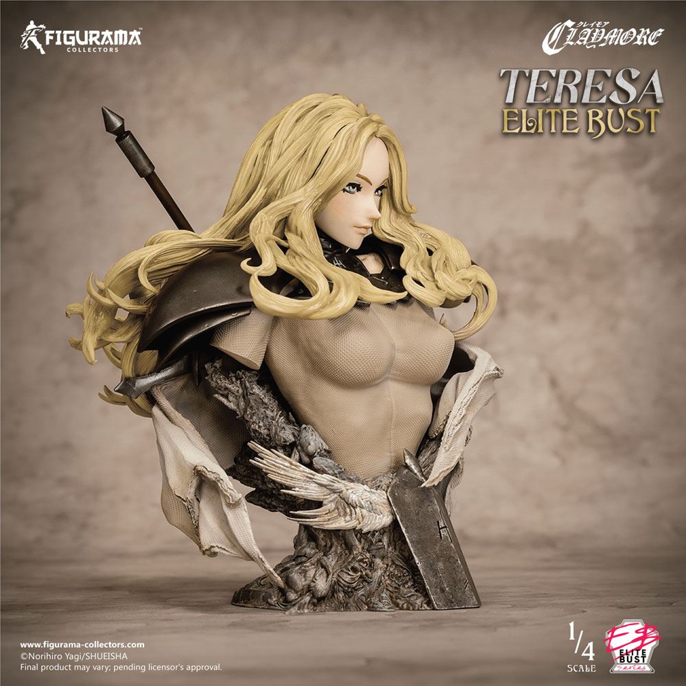 Claymore Elite Büste 1/4 Teresa 23 cm Scalefiguren Yokina