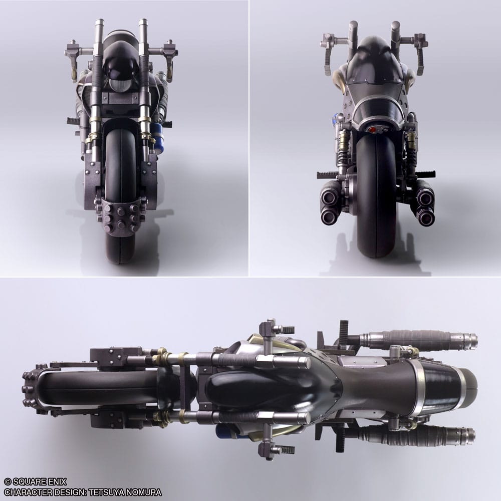 Cloud Strife & Hardy-Daytona Bring Arts Actionfigur und Fahrzeug 15 cm Final Fantasy VII Figmas Yokina