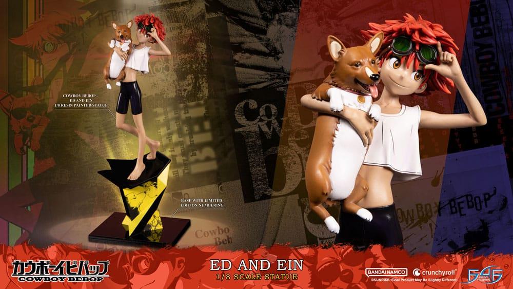 Cowboy Bebop Statue 1/8 Ed & Ein 28 cm Scalefiguren Yokina
