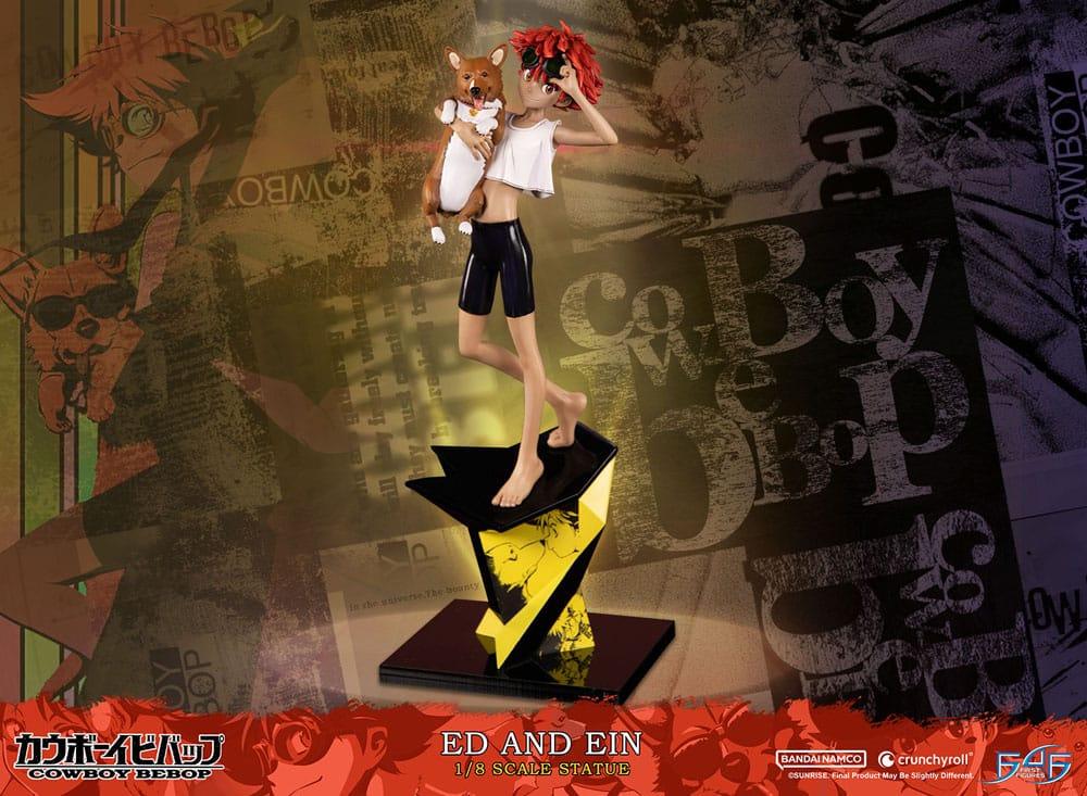 Cowboy Bebop Statue 1/8 Ed & Ein 28 cm Scalefiguren Yokina