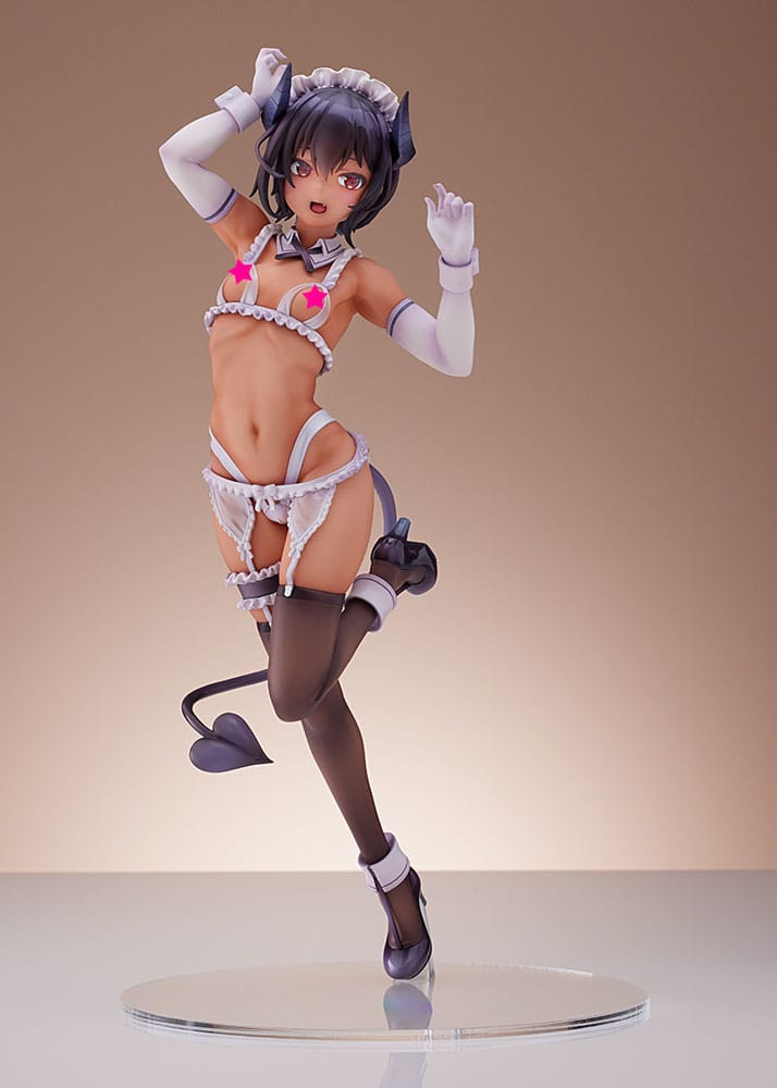 Dai Kasshoku Jidai Saki PVC Statue 1/6 26 cm Original Character Hentai Yokina