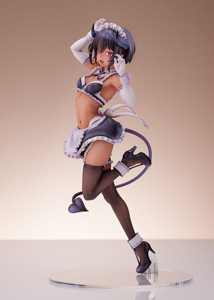 Dai Kasshoku Jidai Saki PVC Statue 1/6 26 cm Original Character Hentai Yokina