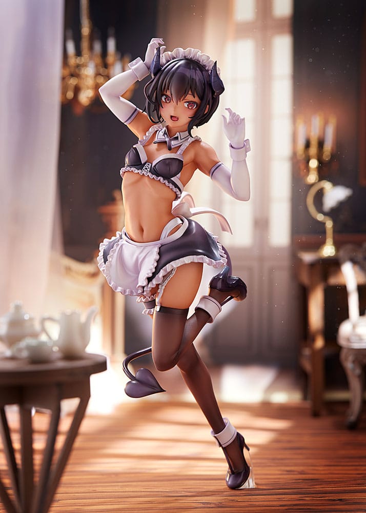 Dai Kasshoku Jidai Saki PVC Statue 1/6 26 cm Original Character Hentai Yokina