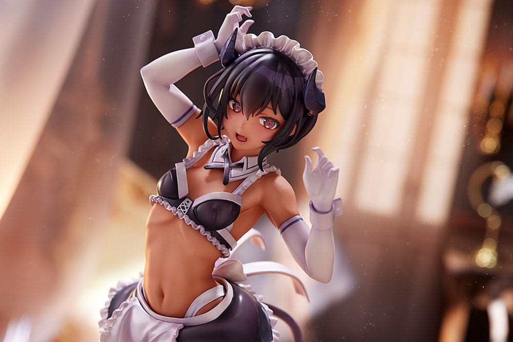 Dai Kasshoku Jidai Saki PVC Statue 1/6 26 cm Original Character Hentai Yokina