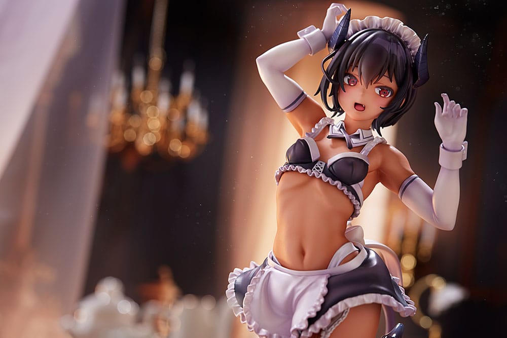 Dai Kasshoku Jidai Saki PVC Statue 1/6 26 cm Original Character Hentai Yokina