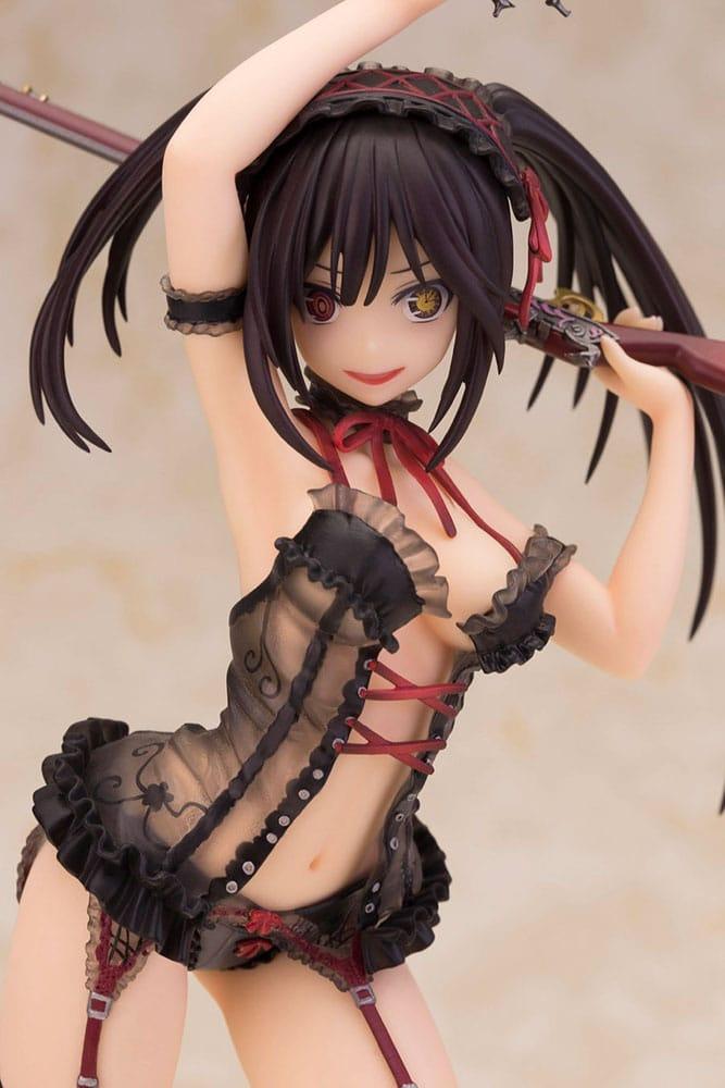 Date A Live Statue 1/7 Kurumi Tokisaki Lingerie Ver. Black Special Edition 24 cm Scalefiguren Yokina