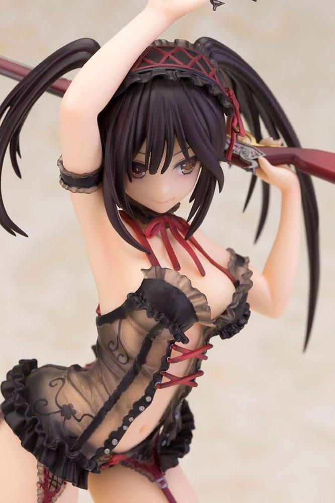 Date A Live Statue 1/7 Kurumi Tokisaki Lingerie Ver. Black Special Edition 24 cm Scalefiguren Yokina