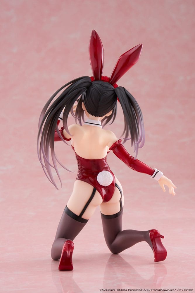 Date A Live V PVC Statue Desktop Cute Figure Kurumi Tokisaki Bunny Ver. 13 cm Prizefiguren Yokina