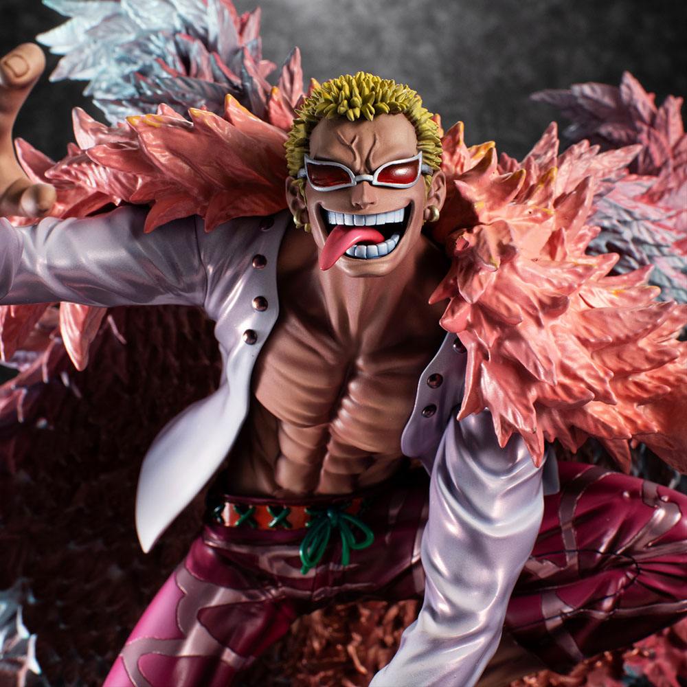 Demon Donquixote Doflamingo SA-Maximum Heavenly Excellent Model P.O.P PVC Statue 35 cm One Piece Prizefiguren Yokina