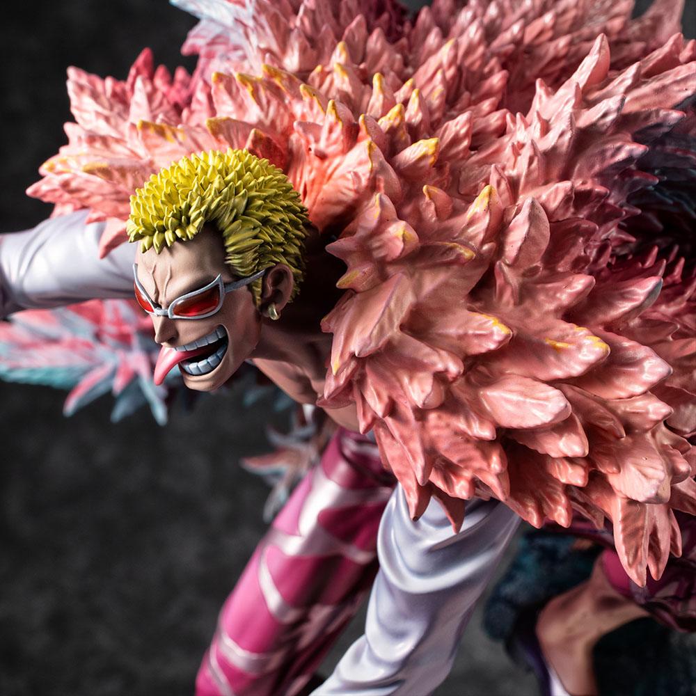 Demon Donquixote Doflamingo SA-Maximum Heavenly Excellent Model P.O.P PVC Statue 35 cm One Piece Prizefiguren Yokina