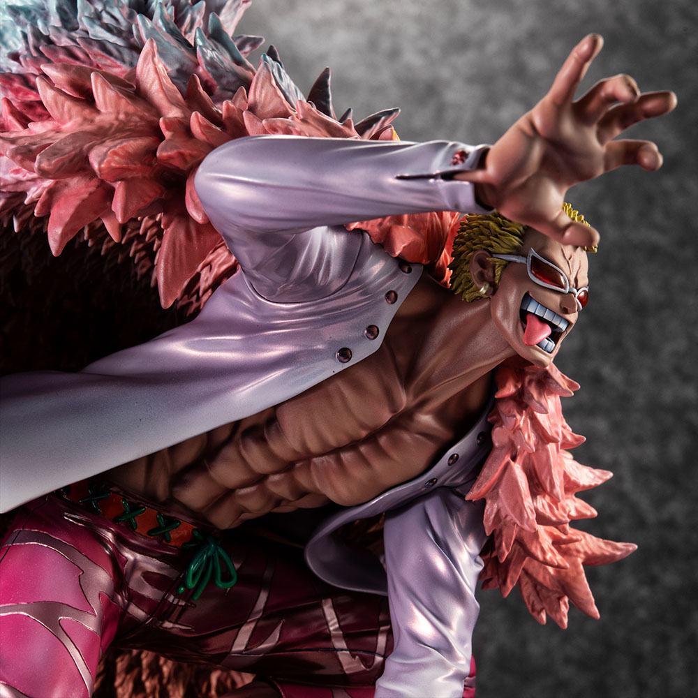Demon Donquixote Doflamingo SA-Maximum Heavenly Excellent Model P.O.P PVC Statue 35 cm One Piece Prizefiguren Yokina