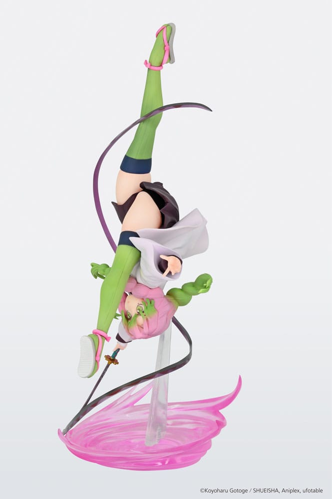 Demon Slayer: Kimetsu No Yaiba Aerial PVC Statue Mitsuri Kanroji 23 cm Prizefiguren Yokina